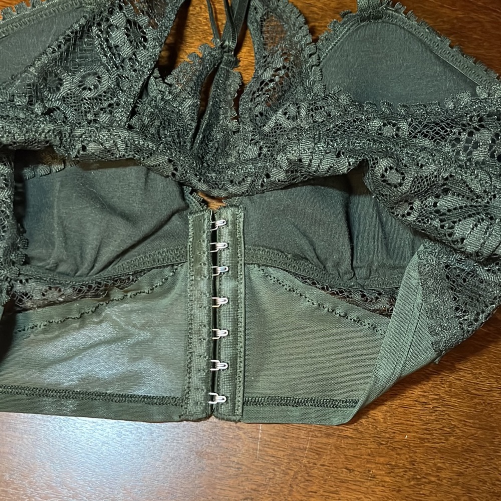 NWOT Aerie Joy Lace Padded Longline Bralette Size Small - Picture 11 of 13